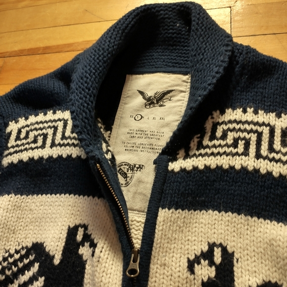 Fcuk French connection knitted sweater with design - Picture 2 of 3